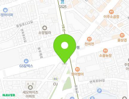 120 Bongujae-ro, Jungnang-gu, Seoul, Republic of Korea Map