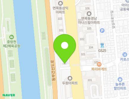 491 Dongil-ro, Jungnang-gu, Seoul, Republic of Korea Map