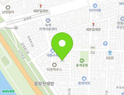 39-8 Dongil-ro 95-gil, Jungnang-gu, Seoul, Republic of Korea Map