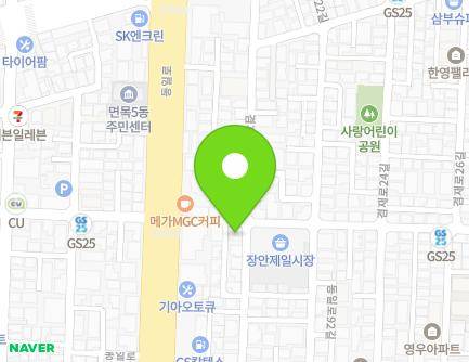 10 Dongil-ro 96-gil, Jungnang-gu, Seoul, Republic of Korea Map