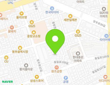 84-12 Jungnangcheon-ro 10-gil, Jungnang-gu, Seoul, Republic of Korea Map