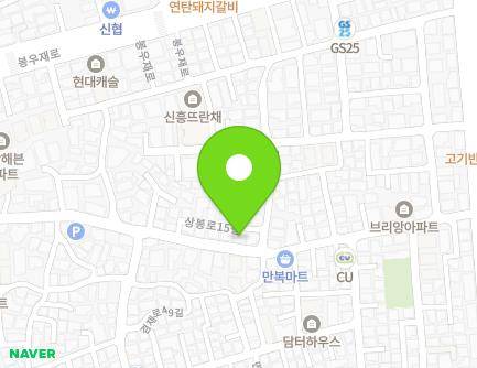 42 Sangbong-ro 15-gil, Jungnang-gu, Seoul, Republic of Korea Map