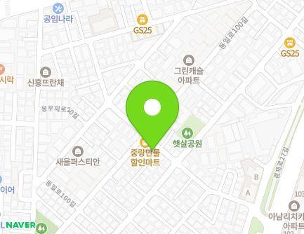 37 Myeonmokcheon-ro 23-gil, Jungnang-gu, Seoul, Republic of Korea Map