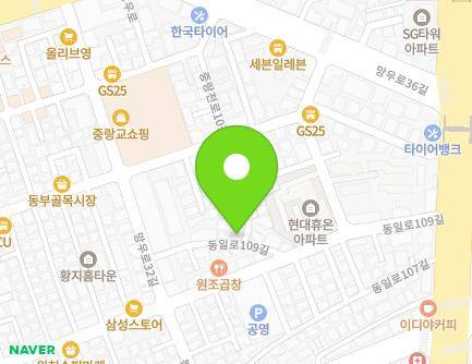 28-8 Dongil-ro 109-gil, Jungnang-gu, Seoul, Republic of Korea Map