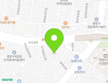 10-4 Sagajeong-ro 64ga-gil, Jungnang-gu, Seoul, Republic of Korea Map