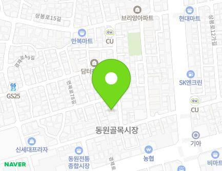 34 Sangbong-ro 15na-gil, Jungnang-gu, Seoul, Republic of Korea Map