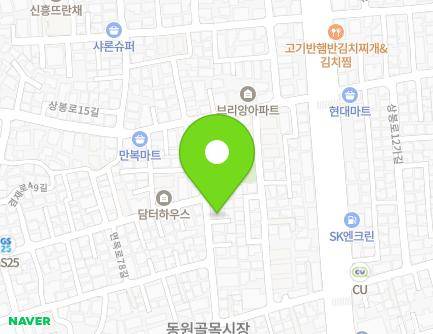 19 Sangbong-ro 15na-gil, Jungnang-gu, Seoul, Republic of Korea Map