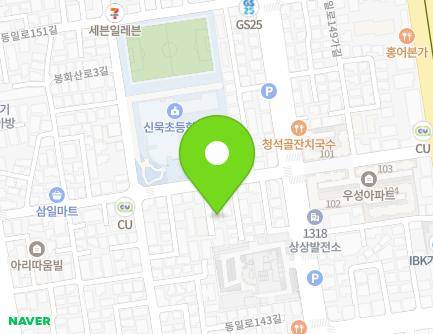 41-5 Dongil-ro 149-gil, Jungnang-gu, Seoul, Republic of Korea Map