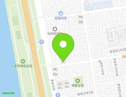 76 Dongil-ro 143-gil, Jungnang-gu, Seoul, Republic of Korea Map