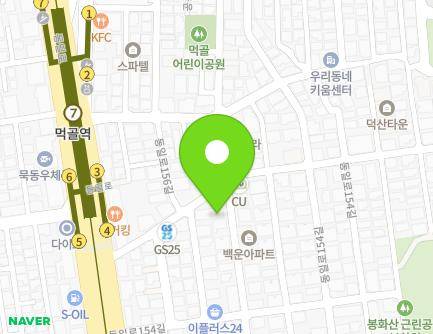 23-19 Dongil-ro 154-gil, Jungnang-gu, Seoul, Republic of Korea Map