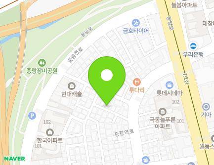 235-10 Jungnangyeok-ro, Jungnang-gu, Seoul, Republic of Korea Map