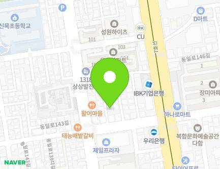 18-6 Dongil-ro 143-gil, Jungnang-gu, Seoul, Republic of Korea Map