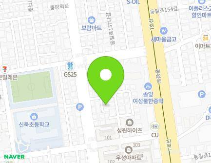 156-16 Jungnangyeok-ro, Jungnang-gu, Seoul, Republic of Korea Map