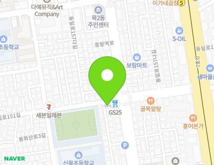 33 Dongil-ro 151-gil, Jungnang-gu, Seoul, Republic of Korea Map