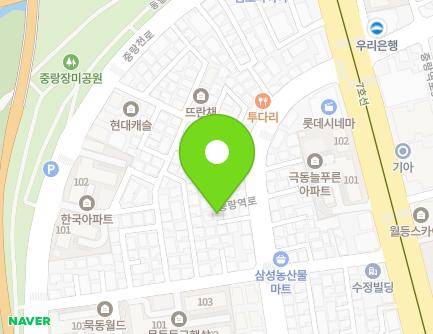 231-8 Jungnangyeok-ro, Jungnang-gu, Seoul, Republic of Korea Map