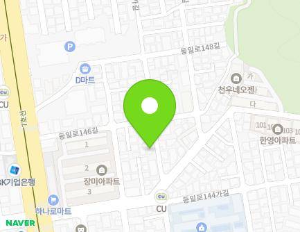 31-9 Dongil-ro 144-gil, Jungnang-gu, Seoul, Republic of Korea Map