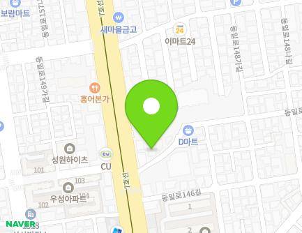 7 Dongil-ro 148-gil, Jungnang-gu, Seoul, Republic of Korea Map