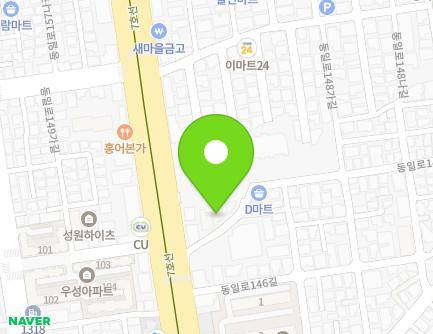 9 Dongil-ro 148-gil, Jungnang-gu, Seoul, Republic of Korea Map