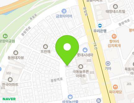 240 Jungnangyeok-ro, Jungnang-gu, Seoul, Republic of Korea Map