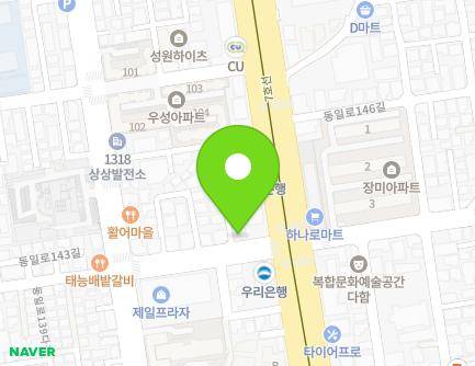 6 Dongil-ro 143-gil, Jungnang-gu, Seoul, Republic of Korea Map