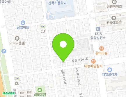 36-13 Dongil-ro 143-gil, Jungnang-gu, Seoul, Republic of Korea Map