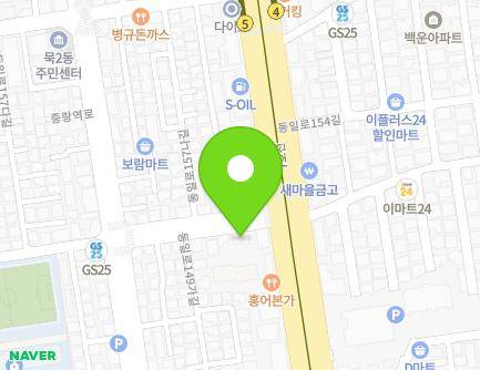 7 Dongil-ro 151-gil, Jungnang-gu, Seoul, Republic of Korea Map