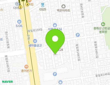 12-7 Dongil-ro 152-gil, Jungnang-gu, Seoul, Republic of Korea Map