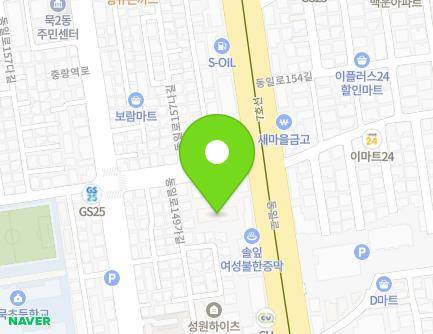 5 Dongil-ro 151-gil, Jungnang-gu, Seoul, Republic of Korea Map