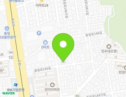 25 Dongil-ro 146-gil, Jungnang-gu, Seoul, Republic of Korea Map