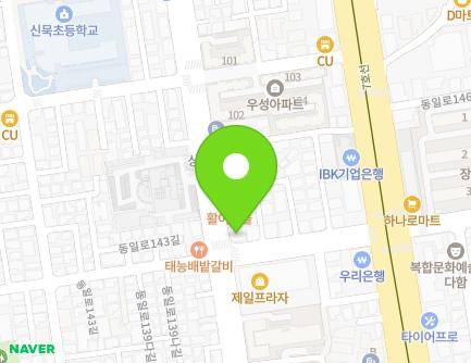 24 Dongil-ro 143-gil, Jungnang-gu, Seoul, Republic of Korea Map
