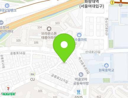 68 Gongneung-ro 12ga-gil, Jungnang-gu, Seoul, Republic of Korea Map