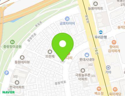 239 Jungnangyeok-ro, Jungnang-gu, Seoul, Republic of Korea Map