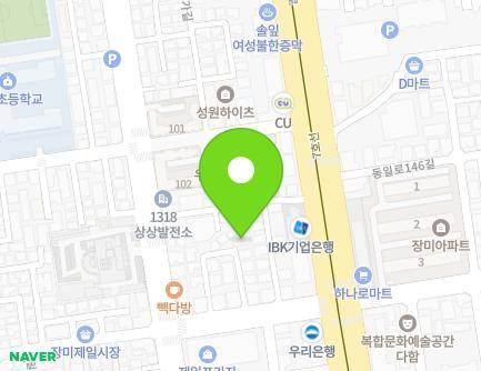 12-12 Dongil-ro 143-gil, Jungnang-gu, Seoul, Republic of Korea Map