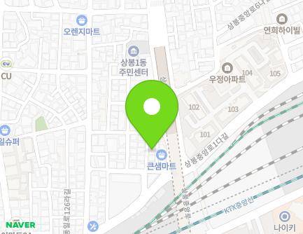 3-3 Sangbongjungang-ro 1ga-gil, Jungnang-gu, Seoul, Republic of Korea Map