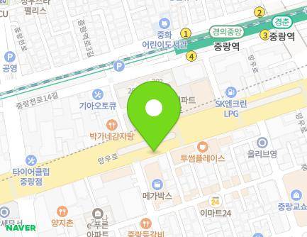 198-91 Mangu-ro, Jungnang-gu, Seoul, Republic of Korea Map