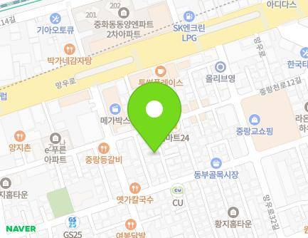 43-9 Jungnangcheon-ro 10-gil, Jungnang-gu, Seoul, Republic of Korea Map