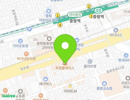 202 Mangu-ro, Jungnang-gu, Seoul, Republic of Korea Map