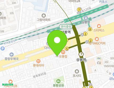 290 Mangu-ro, Jungnang-gu, Seoul, Republic of Korea Map