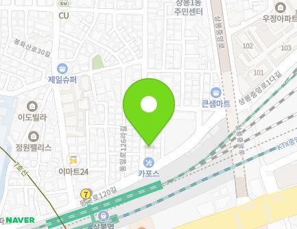 53 Sangbongjungang-ro 5da-gil, Jungnang-gu, Seoul, Republic of Korea Map