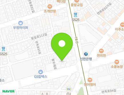 115-9 Bongujae-ro, Jungnang-gu, Seoul, Republic of Korea Map