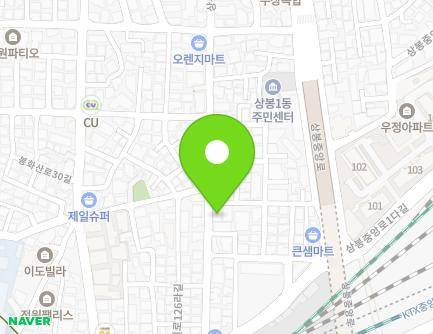 33 Sangbongjungang-ro 5da-gil, Jungnang-gu, Seoul, Republic of Korea Map