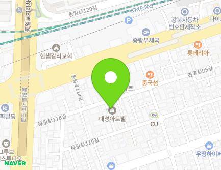 30 Dongil-ro 118-gil, Jungnang-gu, Seoul, Republic of Korea Map