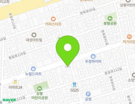 54 Dongil-ro 114-gil, Jungnang-gu, Seoul, Republic of Korea Map