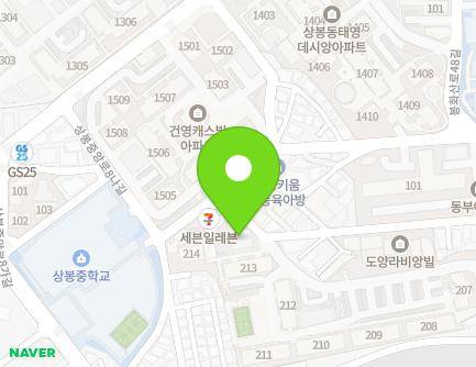 57 Sinnae-ro 7da-gil, Jungnang-gu, Seoul, Republic of Korea Map