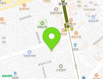 12-21 Myeonmok-ro 85-gil, Jungnang-gu, Seoul, Republic of Korea Map