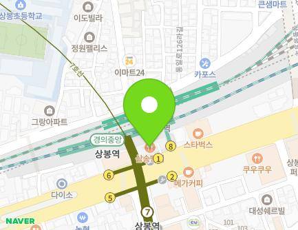 297 Mangu-ro, Jungnang-gu, Seoul, Republic of Korea Map