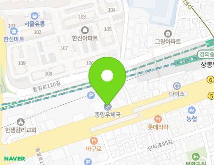 271 Mangu-ro, Jungnang-gu, Seoul, Republic of Korea Map