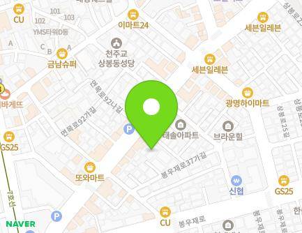 42-6 Bongujae-ro 33-gil, Jungnang-gu, Seoul, Republic of Korea Map