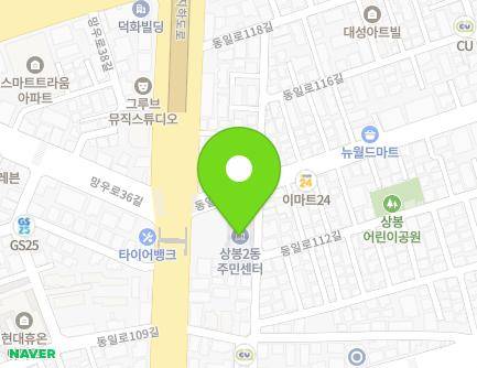 10 Dongil-ro 114-gil, Jungnang-gu, Seoul, Republic of Korea Map