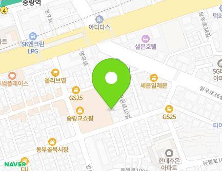 87-11 Jungnangcheon-ro 10-gil, Jungnang-gu, Seoul, Republic of Korea Map